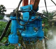 护城河底污泥清理设备，河底耐磨泥浆泵—高效清淤