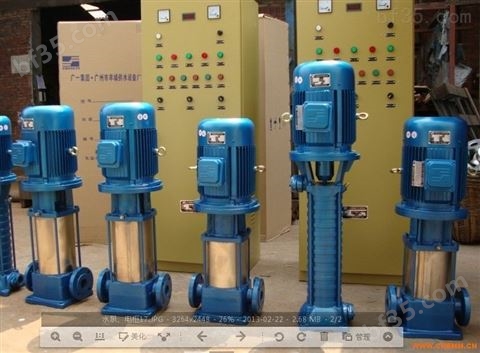 上海泉尔GDL系列立式多级管道泵方便快捷省力