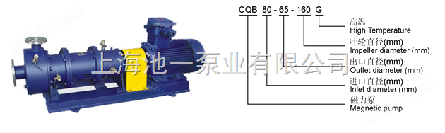 上海池一泵业专业生产CQB-G型高温保温泵，