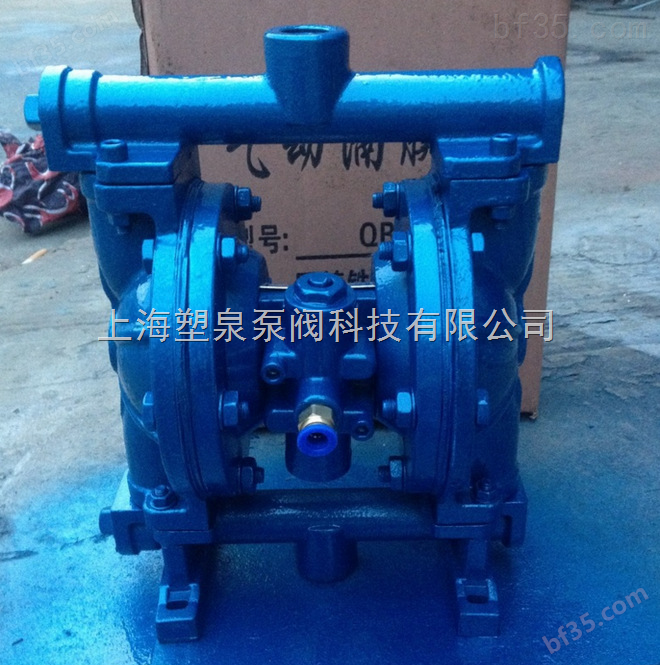 供应QBY-20不锈钢气动隔膜泵,气动双隔膜泵,隔膜泵厂家